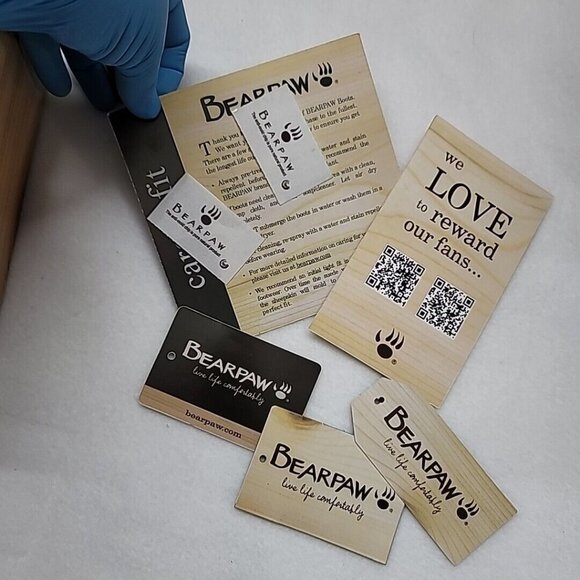 Bearpaw Bethany 1845W Leather Wool Sheepskin Brown Winter Boots Women's US 9 M - Picture 4 of 16